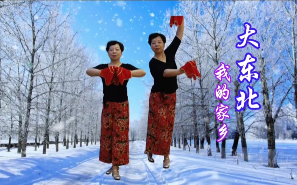 [图]《大东北我的家乡》广场舞 祝大家开心快乐每一天！🌹