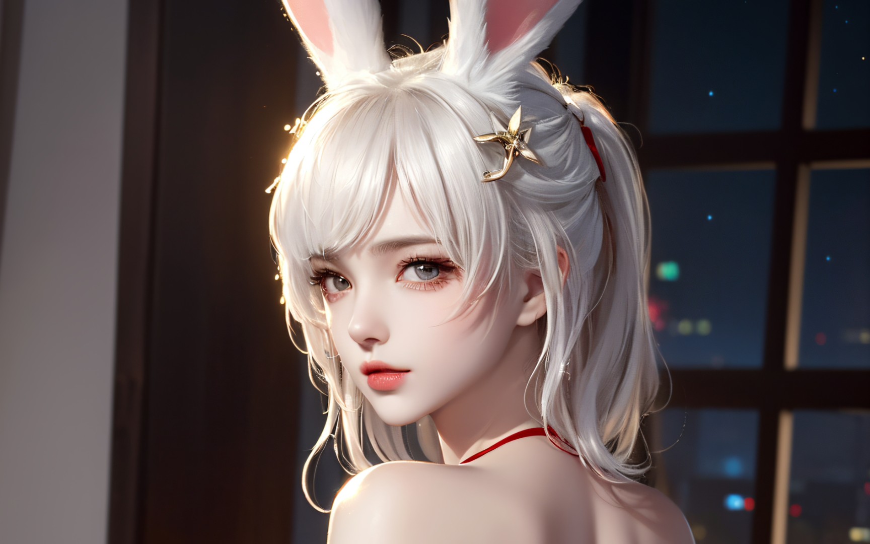 阿离～透视装～前后夹击