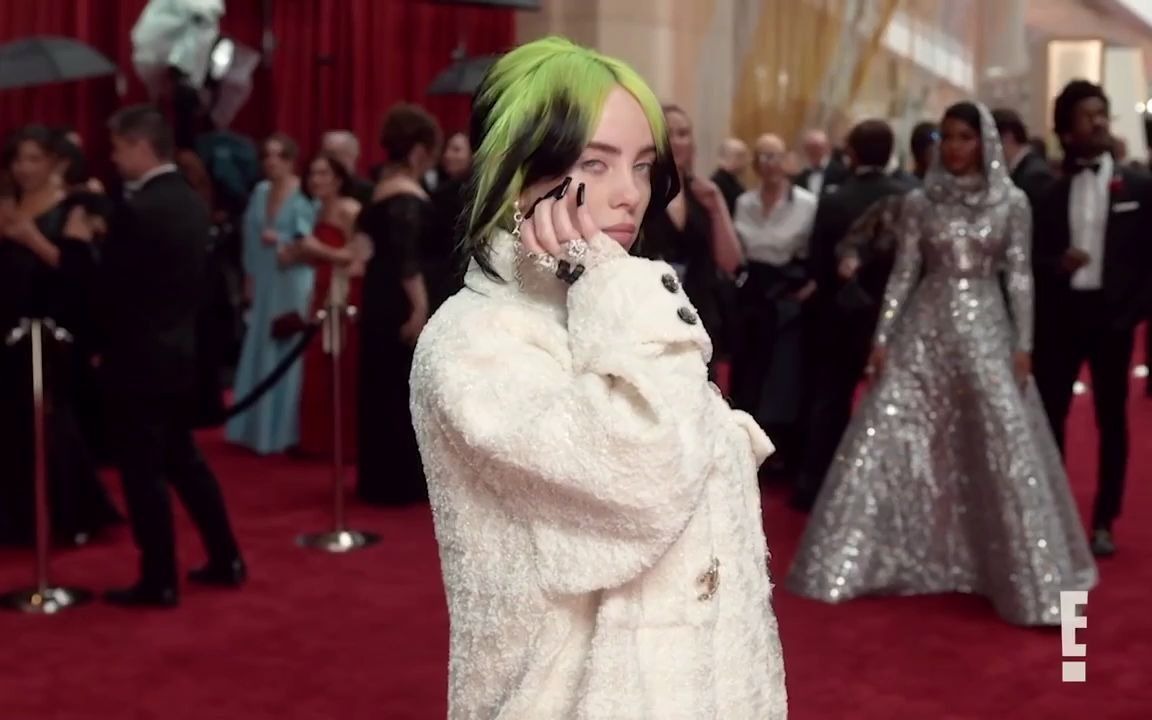 格莱美慢动作2020 billie eilish 碧梨_哔哩哔哩 (゜-゜)つロ 干杯