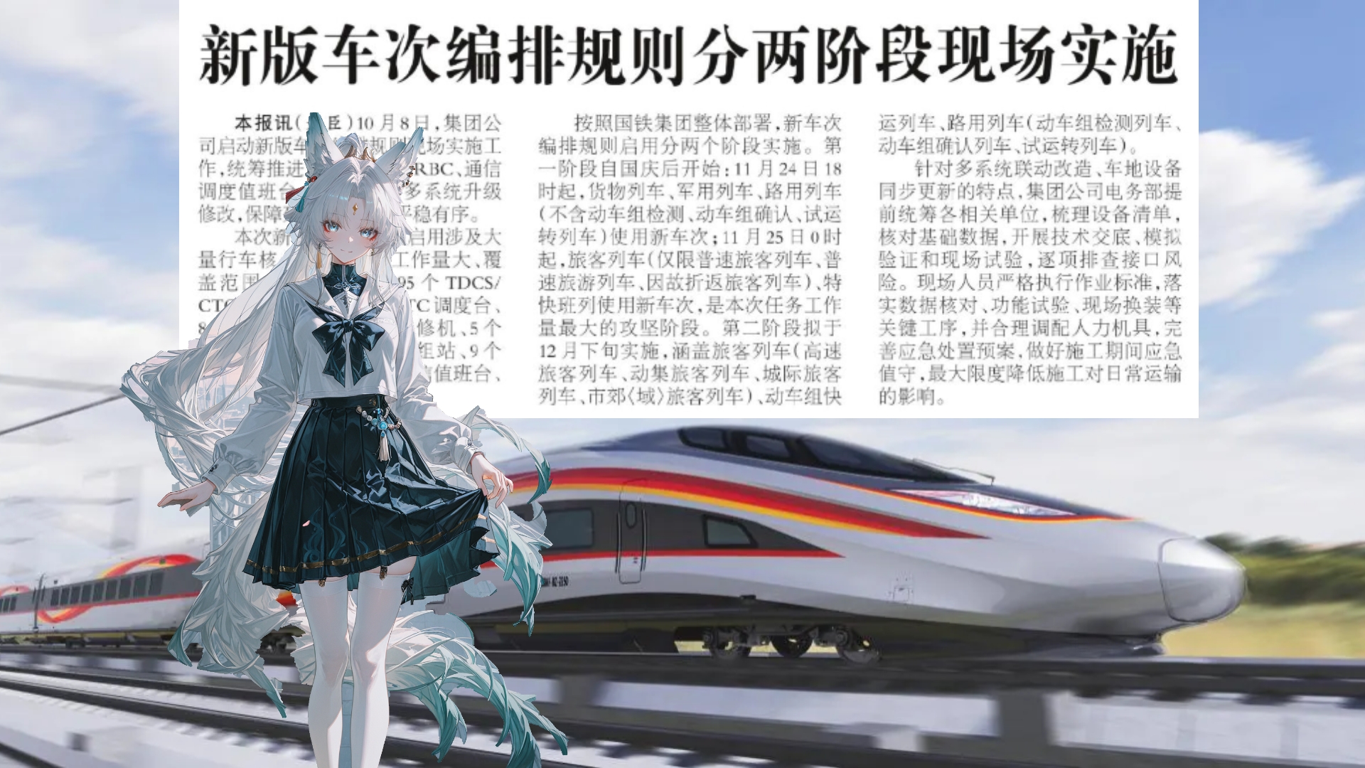 兔子的铁旅纪行番外篇：国铁车次编号大改尘埃落定，一起看看铁路出行新变化！