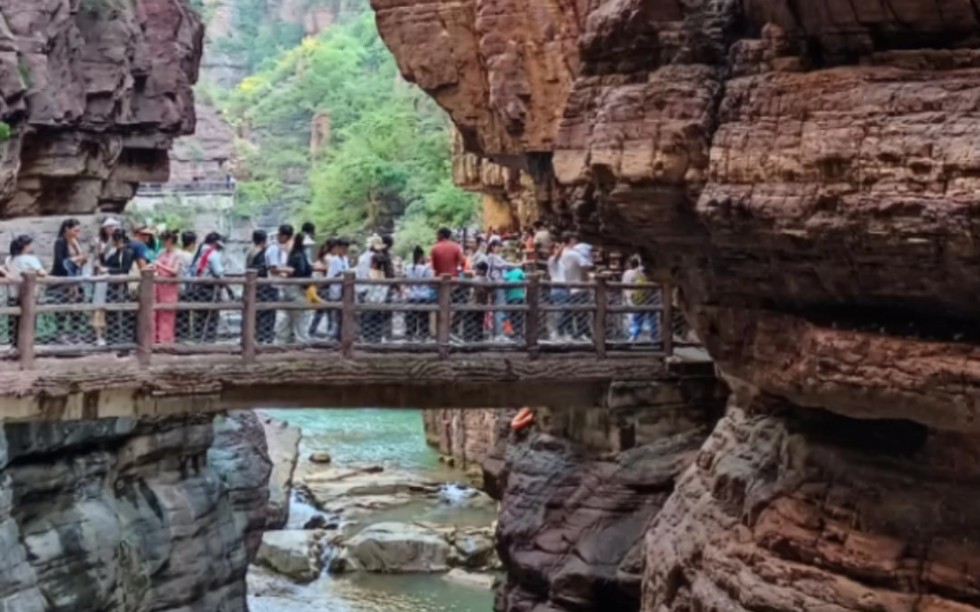 【千里太行山,独秀南半壁】——云台红峡,人间胜景哔哩哔哩bilibili