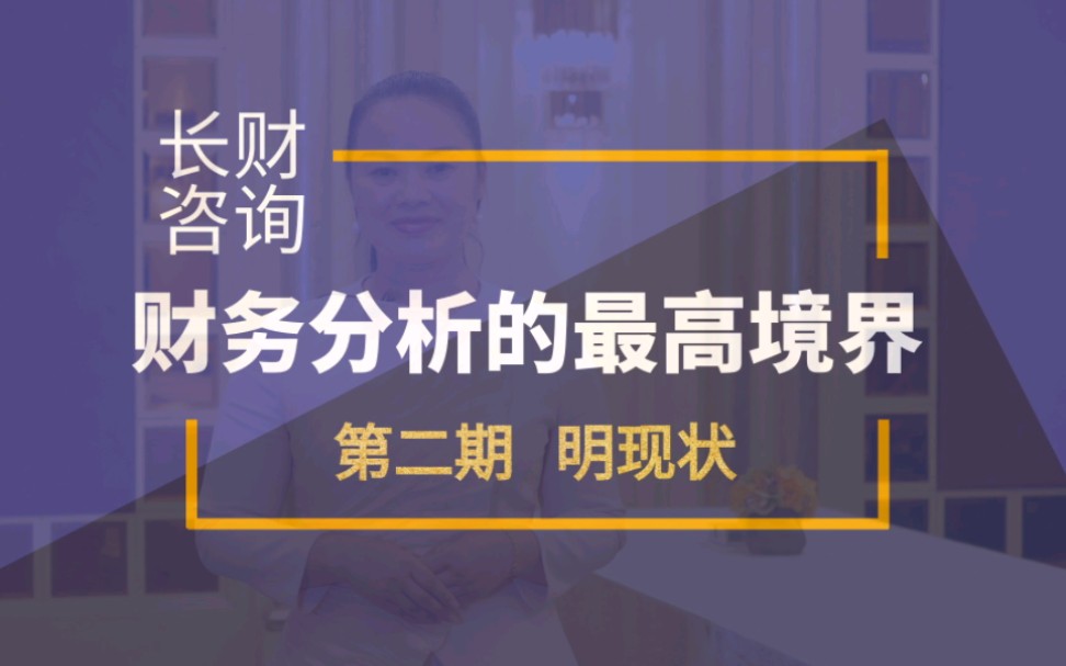 财务分析的最高境界包括:定标杆、眀现状、知差距、评优劣、找原因、提建议、看后果——第二期 明现状 长财咨询陈芳分享 #财税咨询 #财税培训哔哩哔...