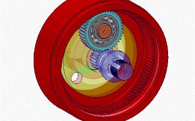 机械原理动画第45集:行星齿轮机构c