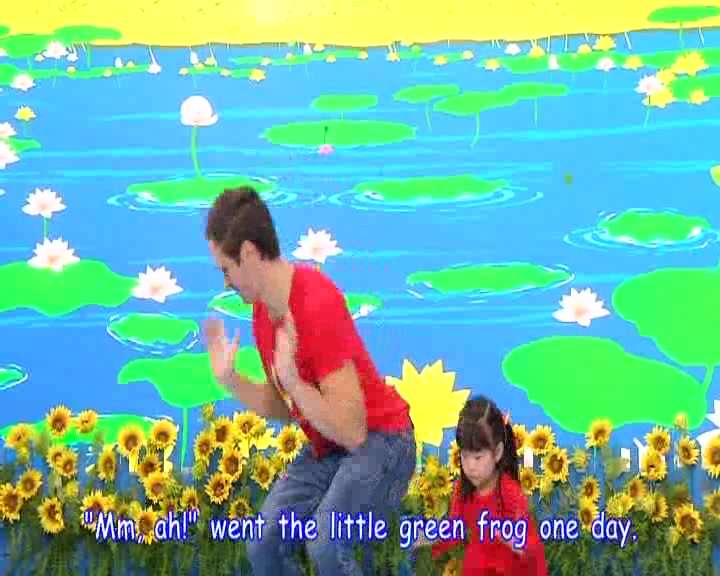 [图]清华幼儿英语0b4 Unit4 The Little Green Frog