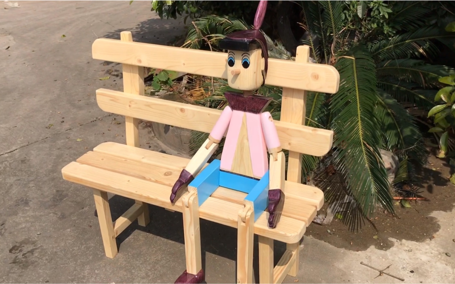 手工制作的木偶人娃娃有人喜欢吗