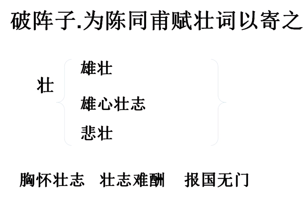 [图]教资面试高频考点——试讲全集（3.破阵子.为陈同甫赋壮词以寄之）初中