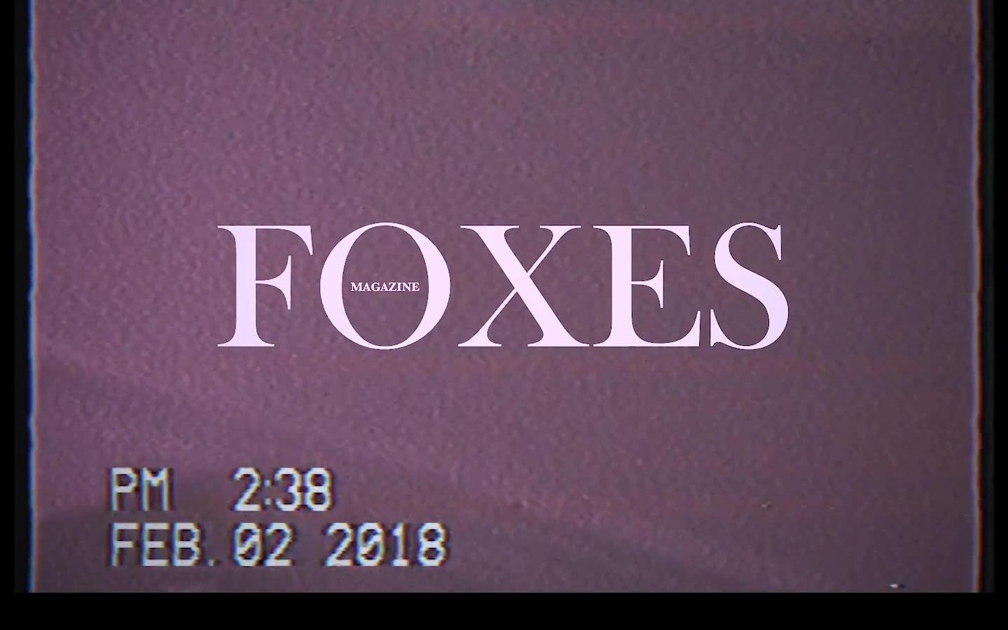 [图]【The Horrors】X Foxes Magazine