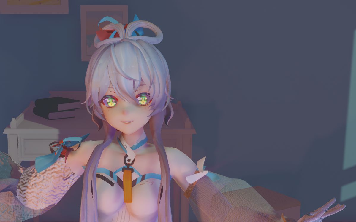 [图]【原创模型代配布】【洛天依MMD】SPA式洛天依-依如初见