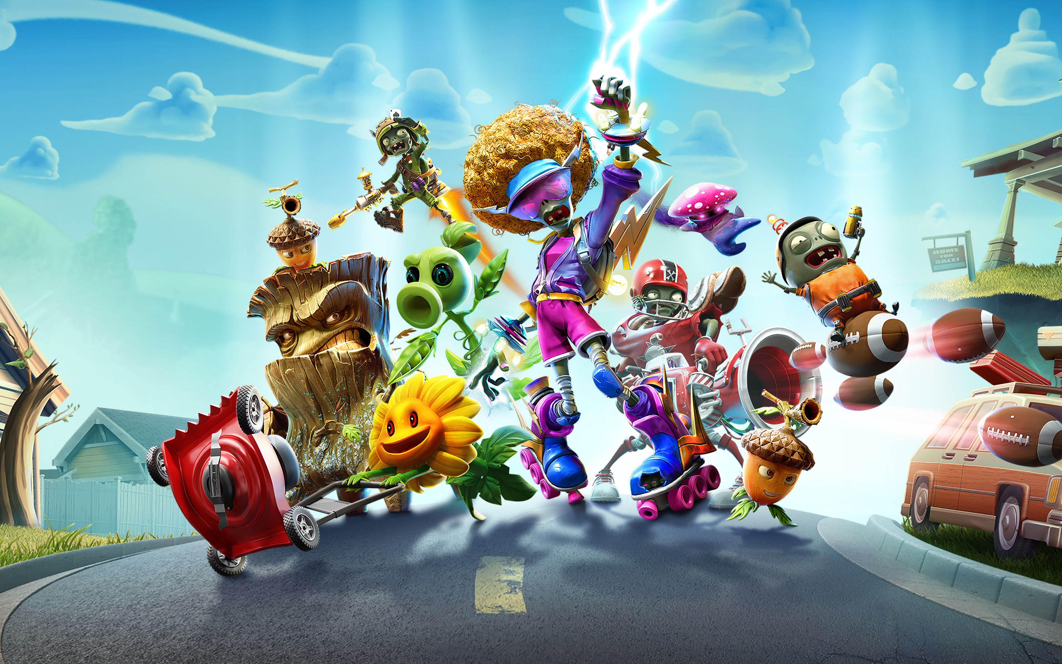 4月份白嫖游戏曝光《植物大战僵尸:和睦小镇保卫战》_植物大战僵尸