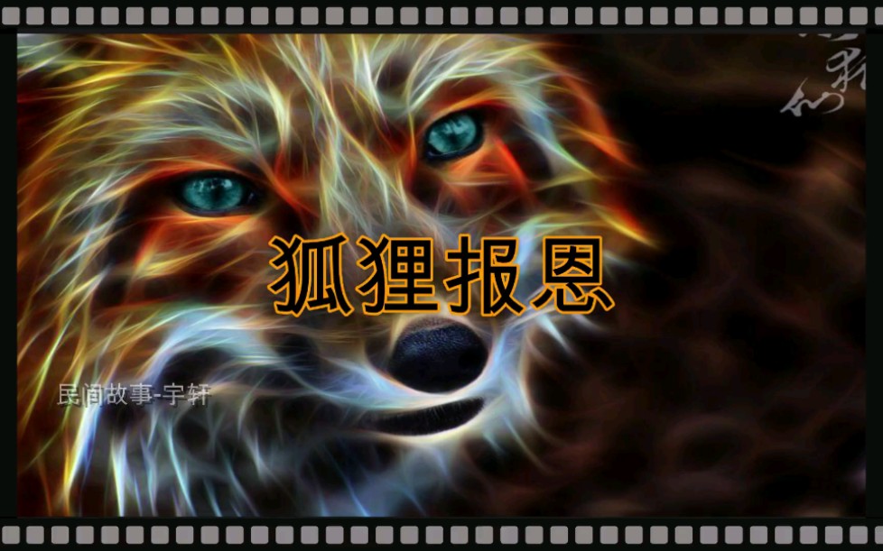 民间故事-狐狸报恩_哔哩哔哩_bilibili