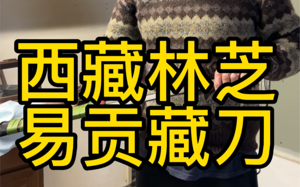 2007年,易贡藏刀被列入了非物质文化遗产名录,我愿意传播中华传统刀剑文化,我和我团队开了一个礼拜的车,翻越了雪山,终于找到了真正的锻造易贡藏...