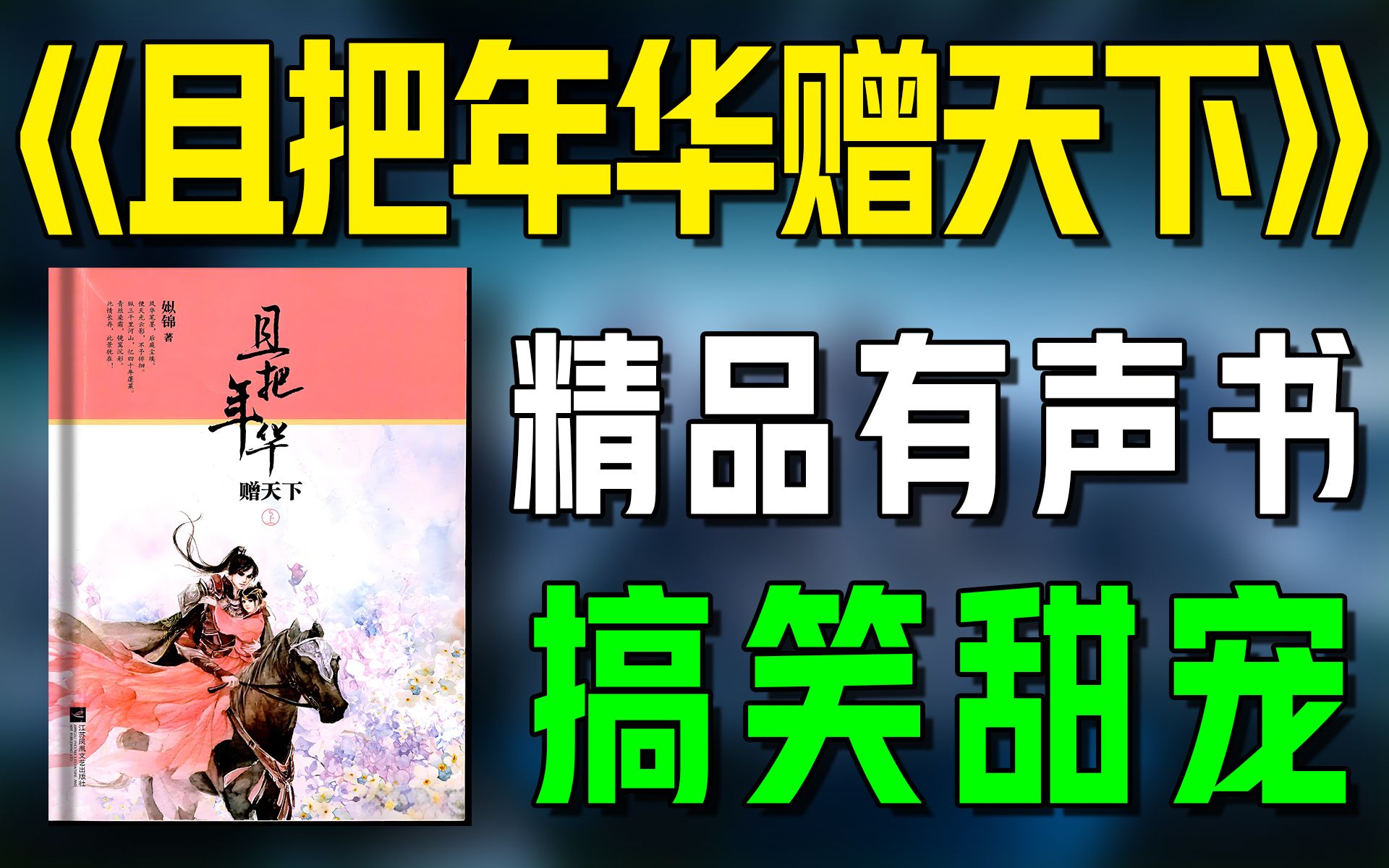 精品有声书《且把年华赠天下》全集|爆笑|搞笑|古言|甜宠|听书|广播剧|有声小说哔哩哔哩bilibili