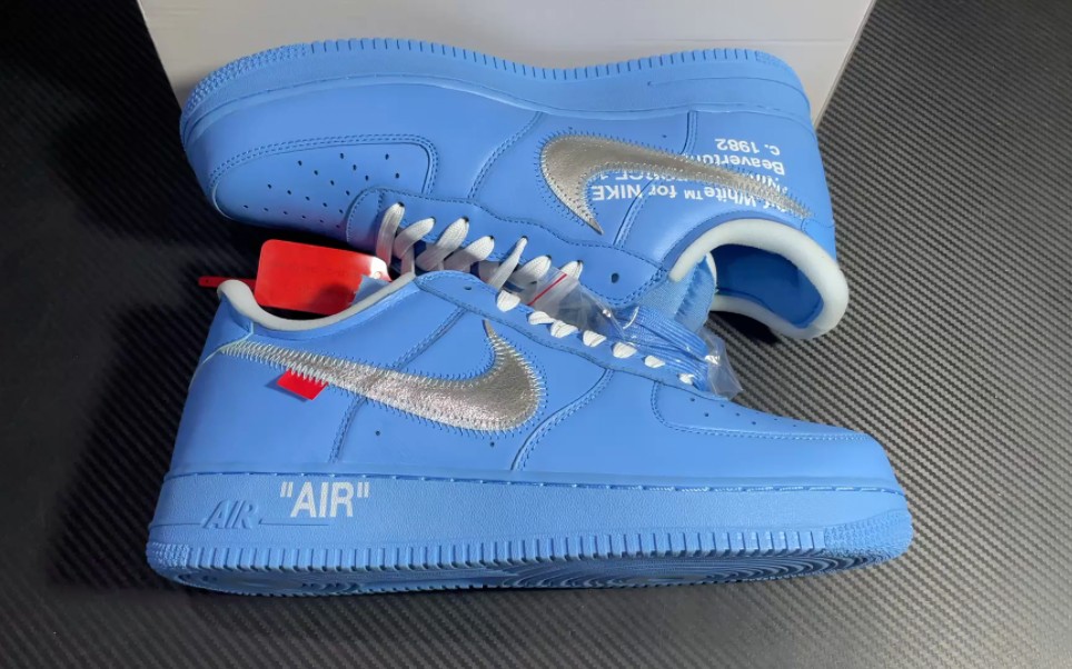 lj版本空军 af1 蓝色艺术馆