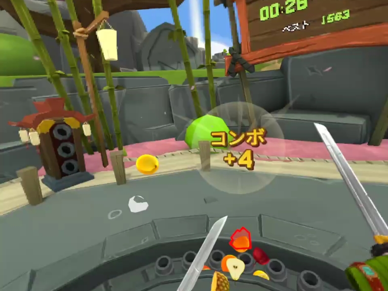 pico 4 水果忍者2vr 游戏体验