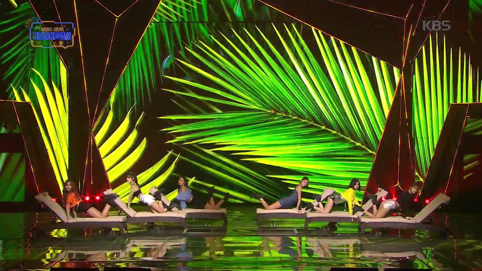 aoa - bingle bangle 2018kbs歌谣大祝祭舞台 18/12/28