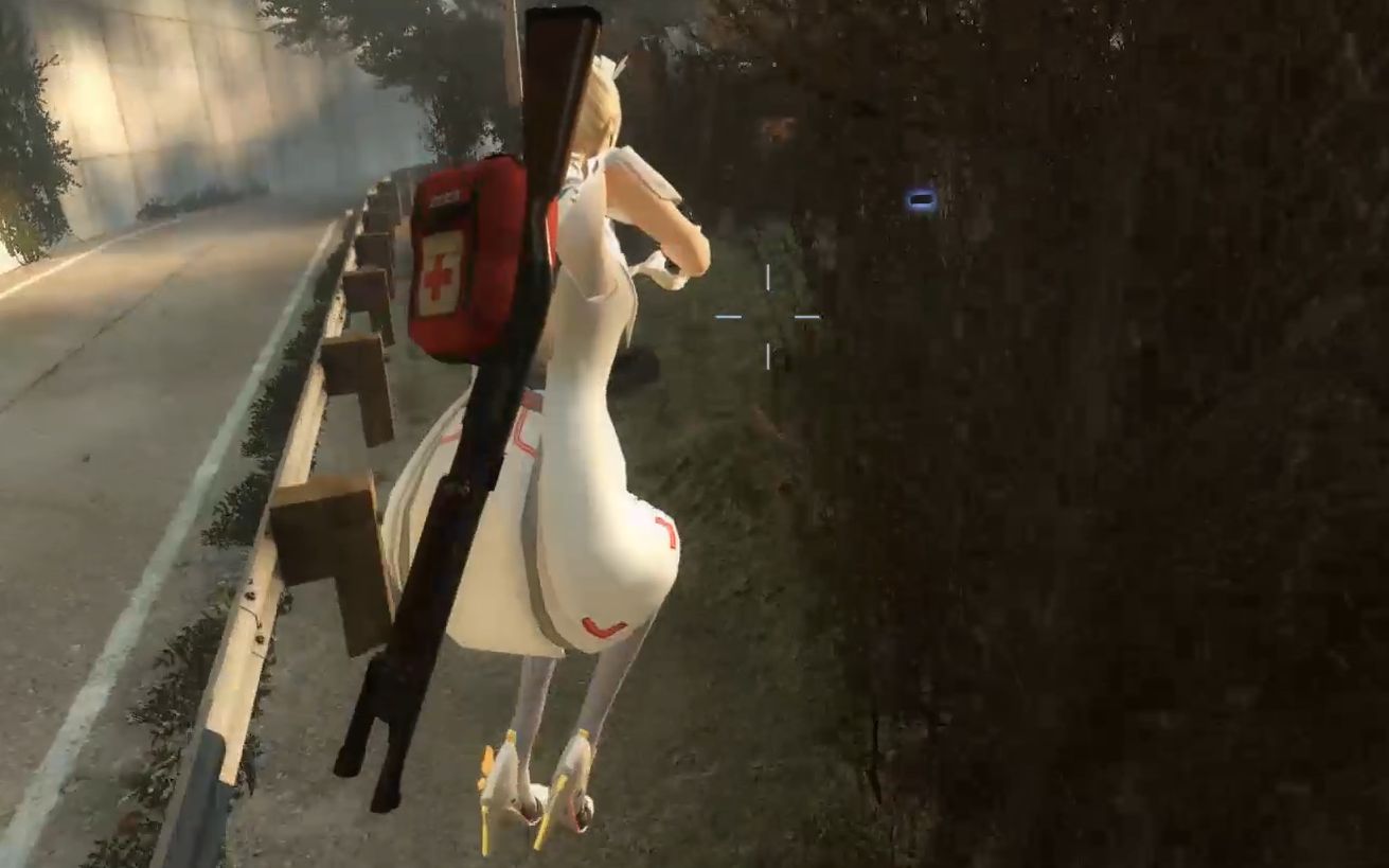 求生之路逆战新护士白丝利薇娅与特感的亲密互动第三人称