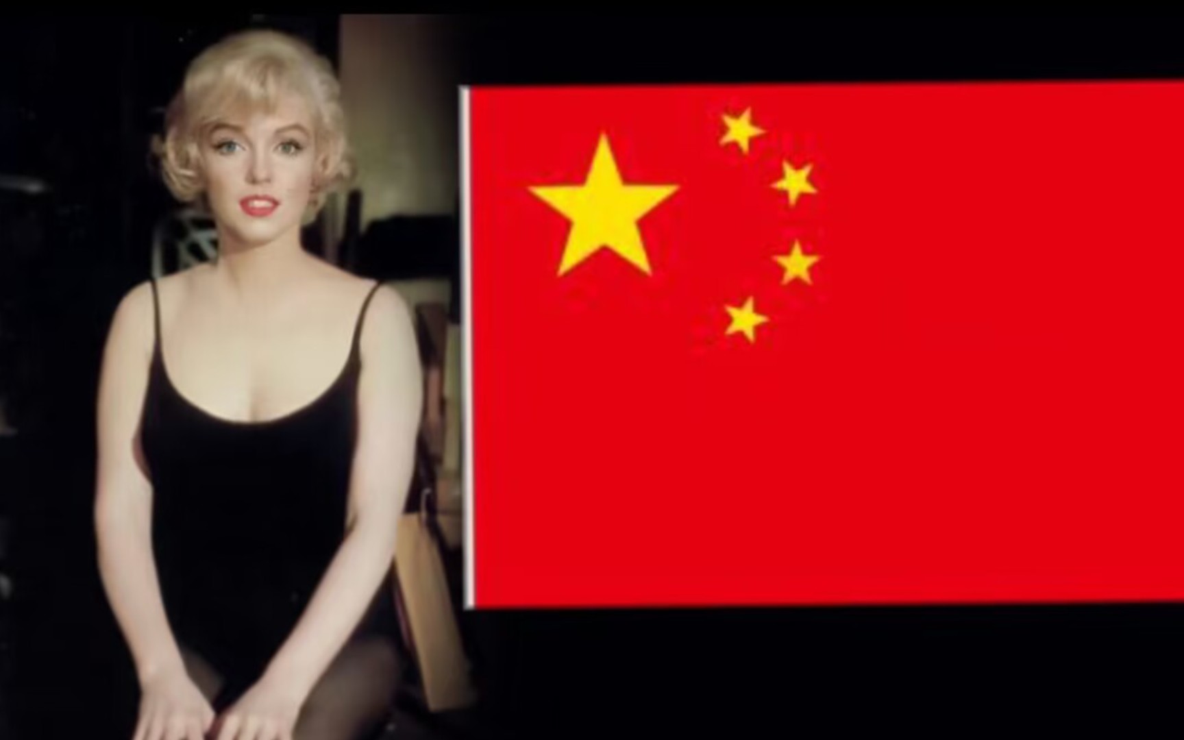 [图]玛丽莲梦露为中国发声的珍贵采访录音！