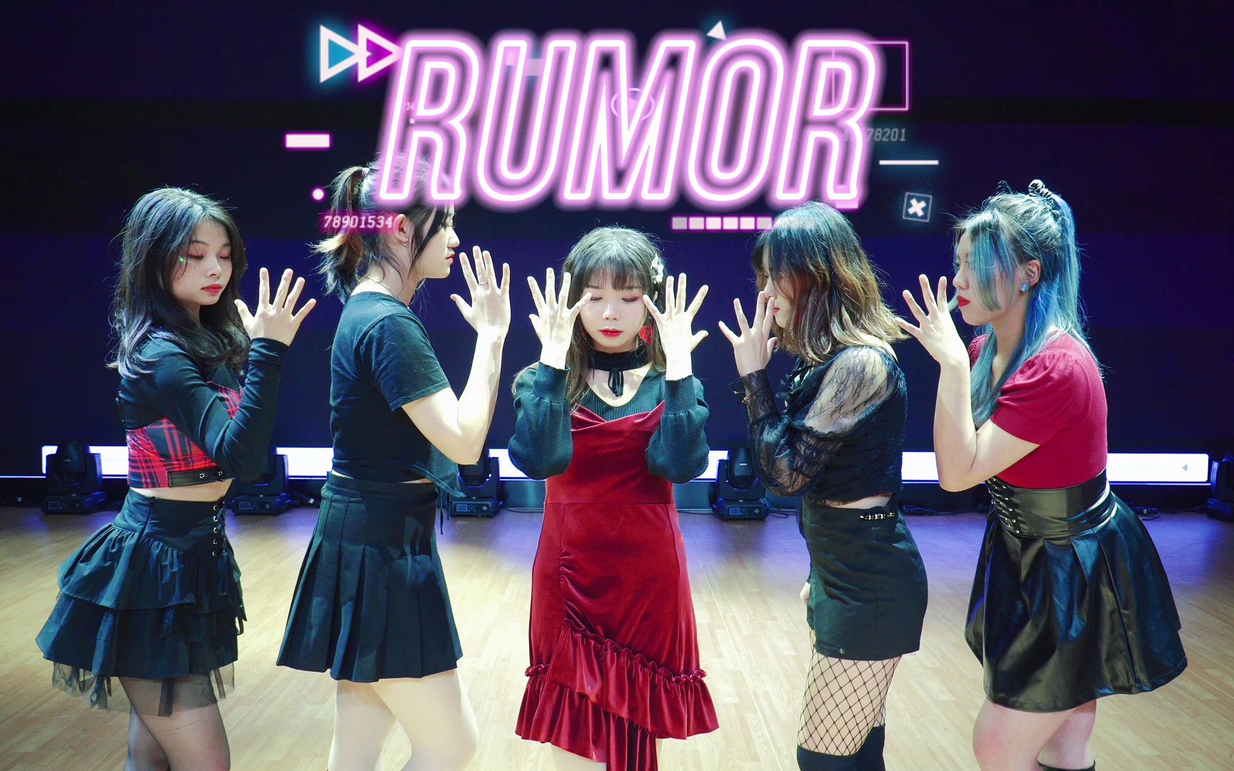 国内高校女团打歌舞台视频流出produce48rumorcover