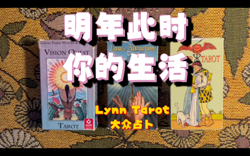 【明年此时,你的生活】『立秋』Lynn Tarot 哪些变化?哪些好事?哔哩哔哩bilibili