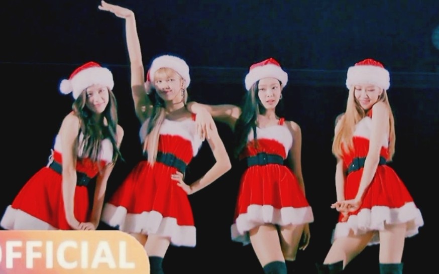 【BLACKPINK】怀念18年圣诞专场!小红衣《last Christmas》舞台!哔哩哔哩bilibili