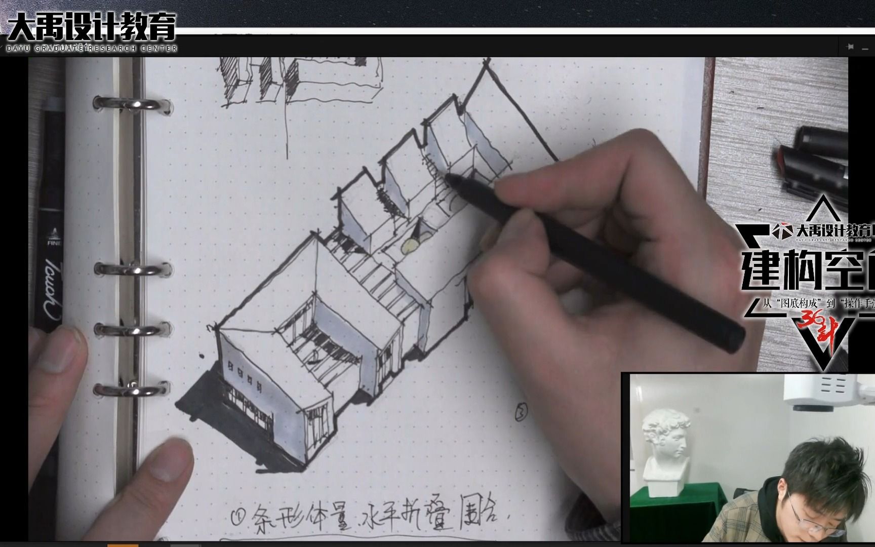 03/80讲【建构空间36季】第4季 关键词:条形体量 单坡屋顶 多层级围合 长条基地哔哩哔哩bilibili