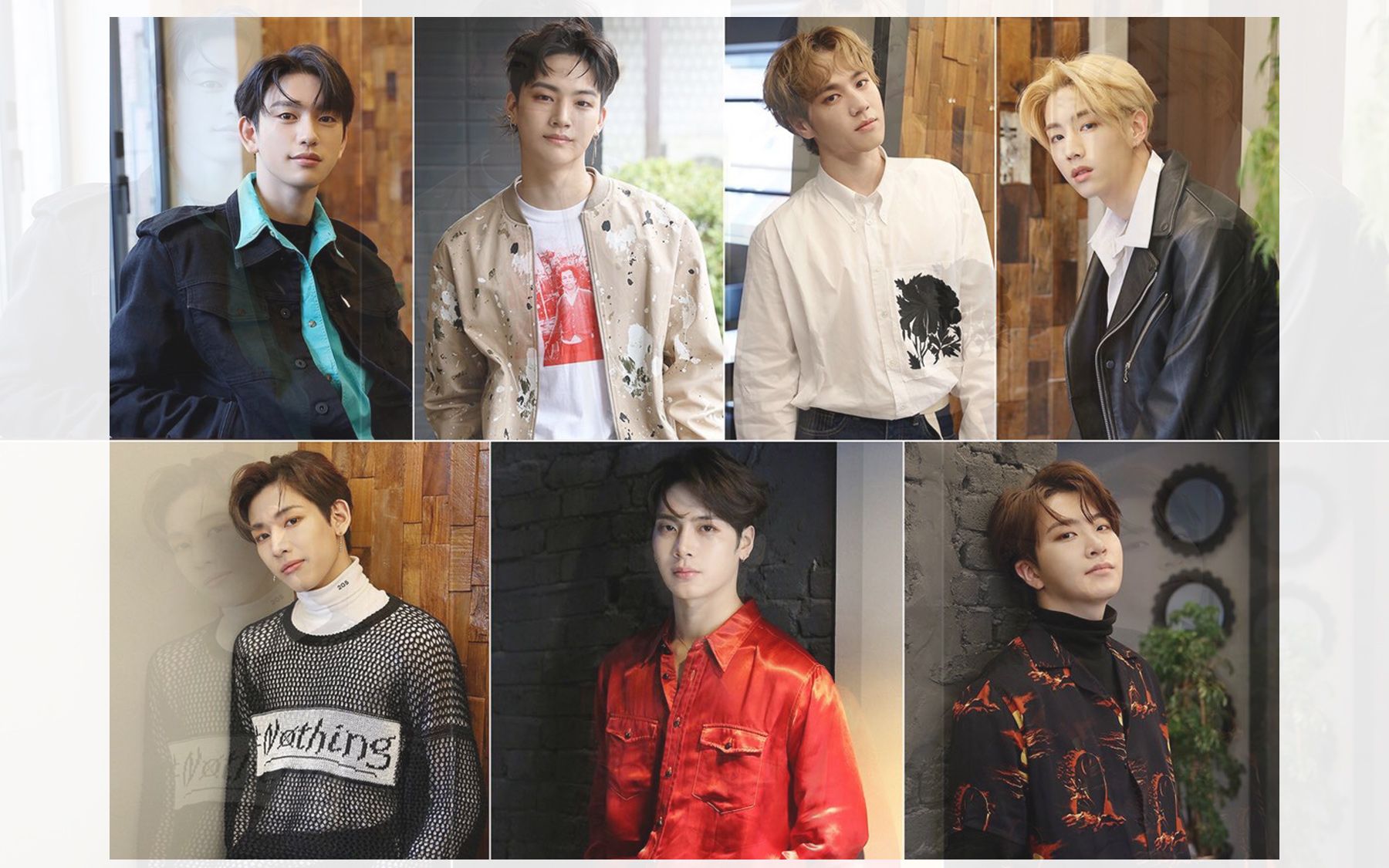 【got7】七人七色look performance之葫芦兄弟的故事_哔哩哔哩