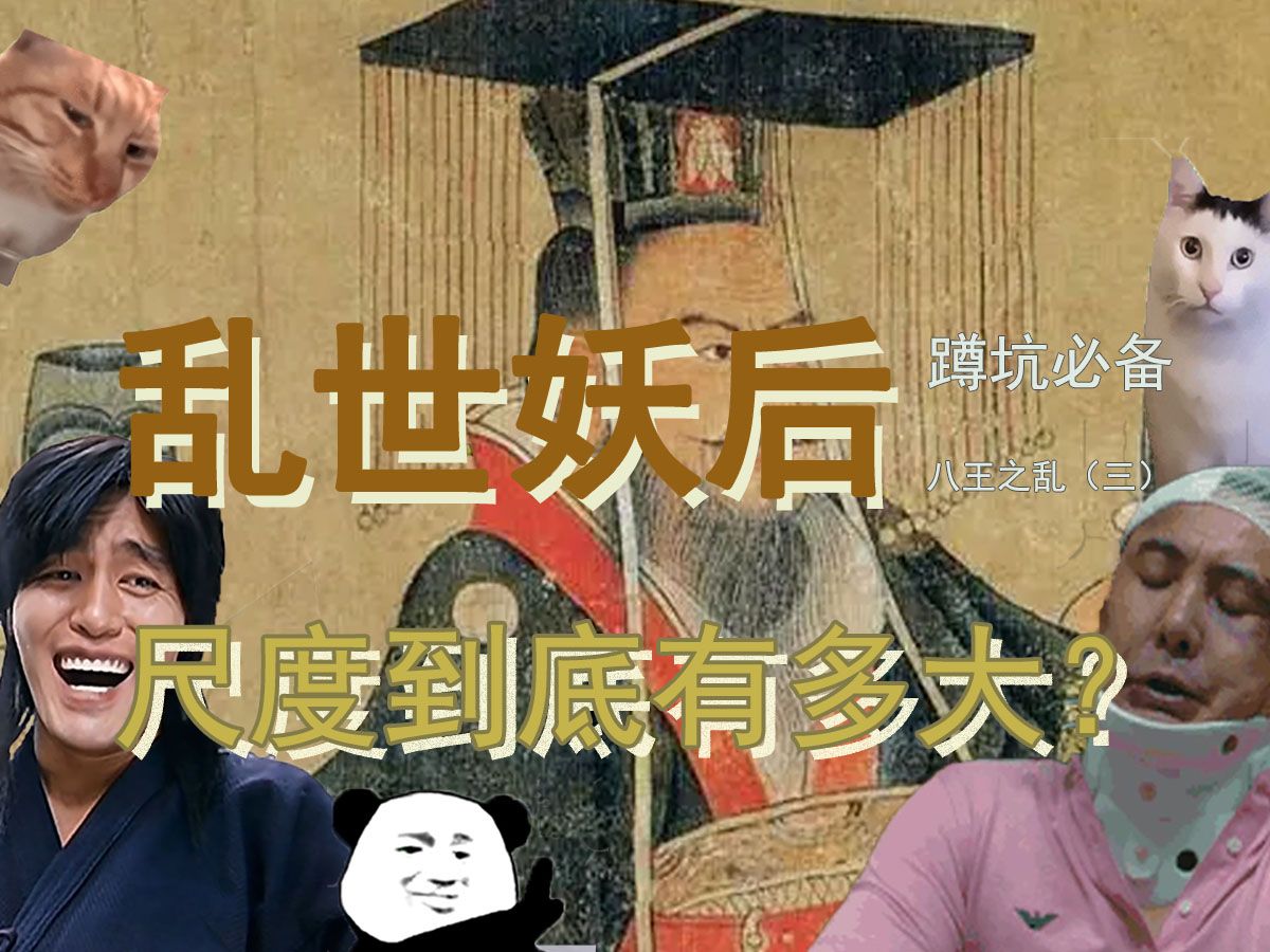 乱世妖后,尺度到底有多大?蹲坑必备!八王之乱(三)哔哩哔哩bilibili