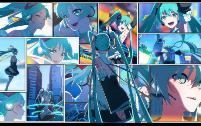 "世界是一个巨大的初音未来"-重制版 rtx on 高质量壁纸分享 原作者