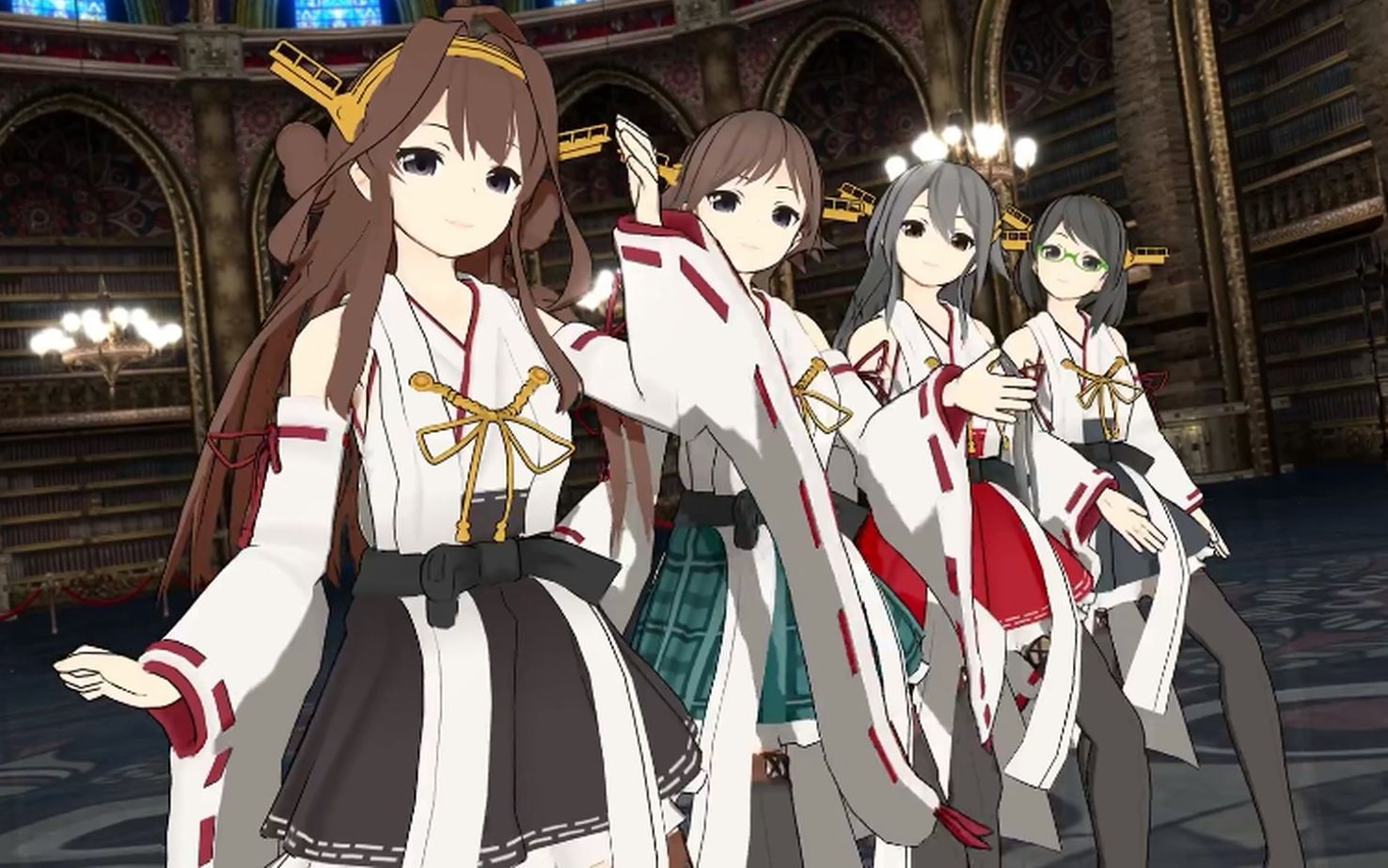 mmd舰cつみ式金刚型姐妹的帝国少女