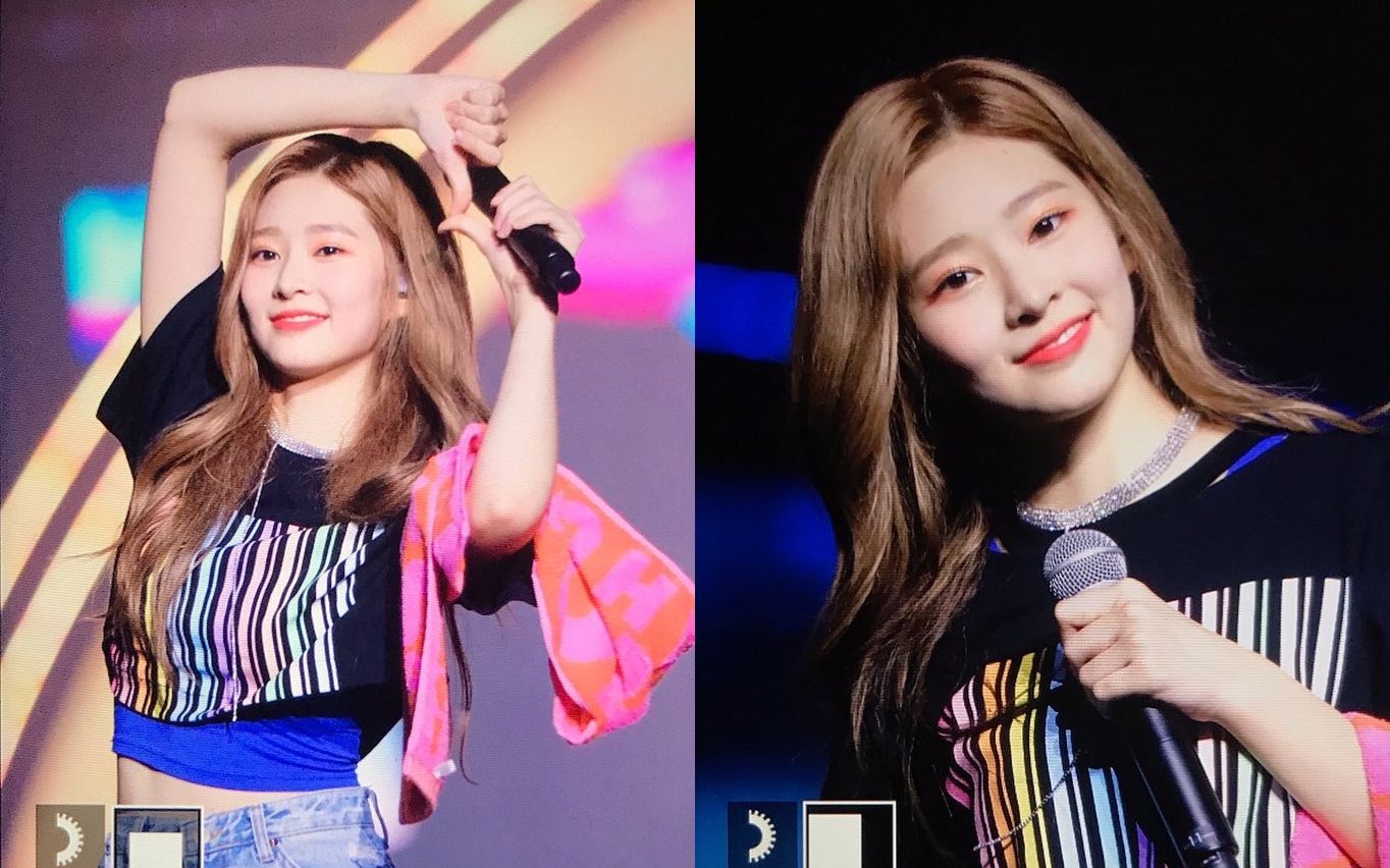 【金珉周中字】190821 izone eyes on me 日巡 幕張场 珉周ending感言