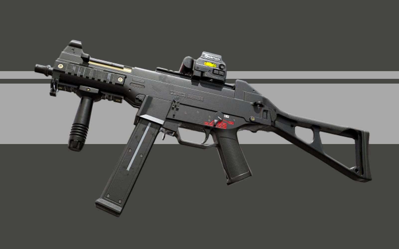 【maya武器建模】从0开始教你制作一把冲锋枪模型,经典枪械模型布线