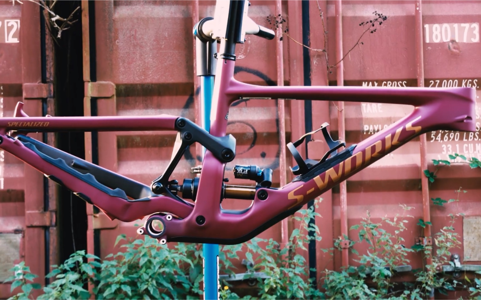 静态欣赏-specialized s-works enduro 21款车架