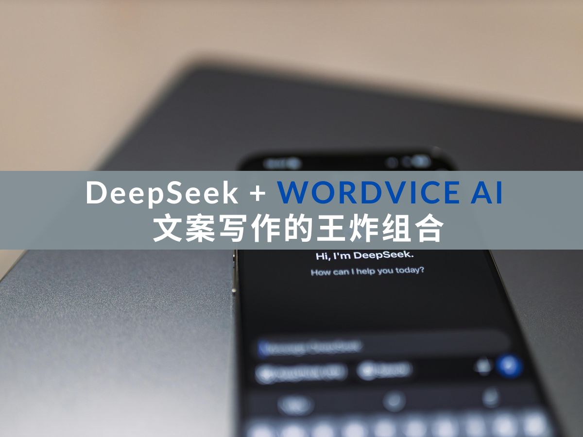 DeepSeek+Wordvice AI=文案写作的王炸组合哔哩哔哩bilibili