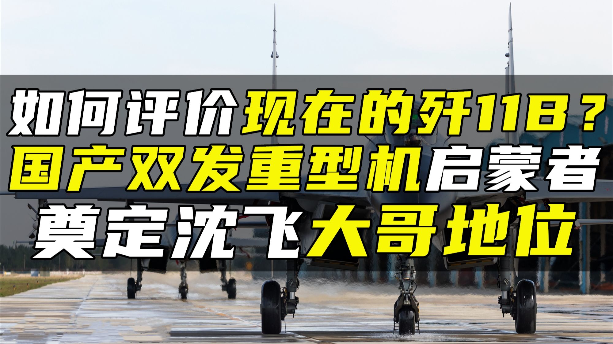 如何评价现在的歼11B?国产双发重型机启蒙者,奠定沈飞大哥地位哔哩哔哩bilibili