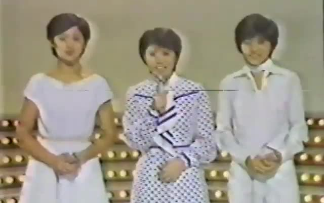 森昌子・桜田淳子・山口百惠&高3トリオ1977哔哩哔哩bilibili