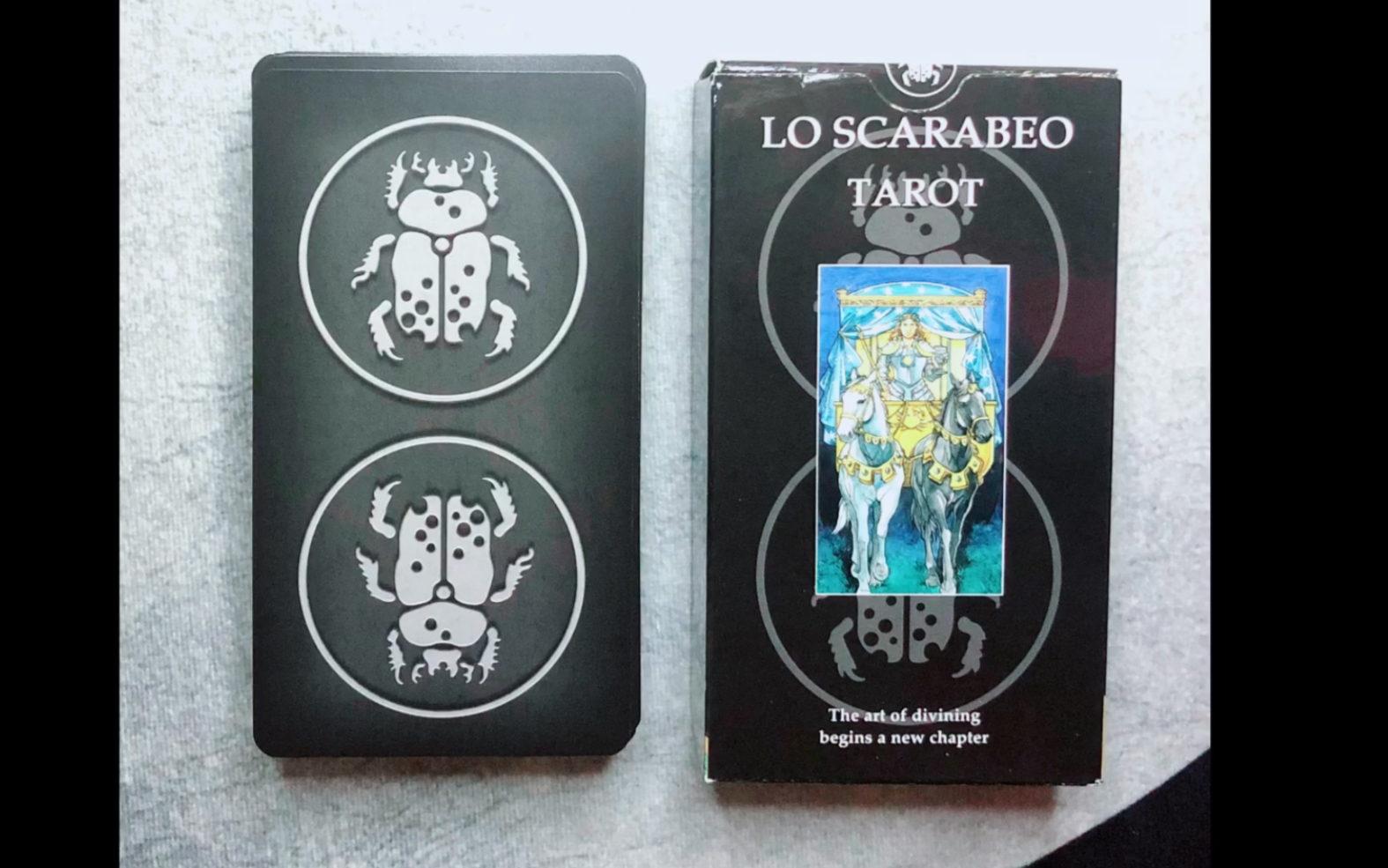 [图]Lo Scarabeo Tarot圣甲虫塔罗牌圣甲虫20周年纪念版开箱分享