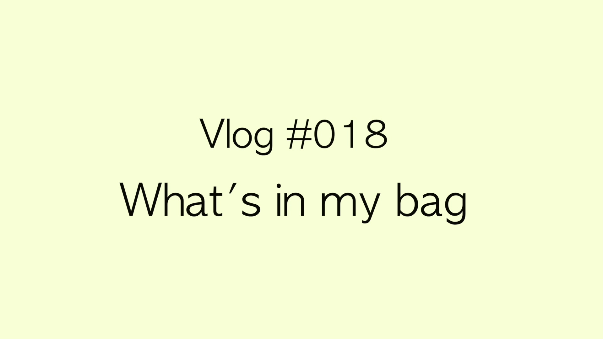 【馨子】馨子effyvlog #018 what's in my bag哔哩哔哩bilibili