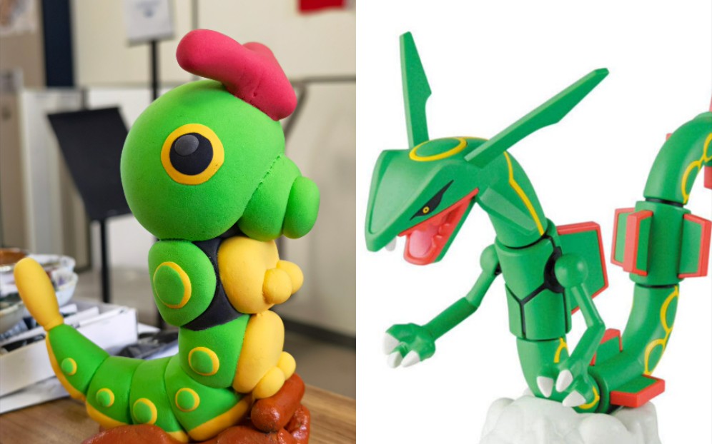 学会用超轻粘土做烈空坐幼崽