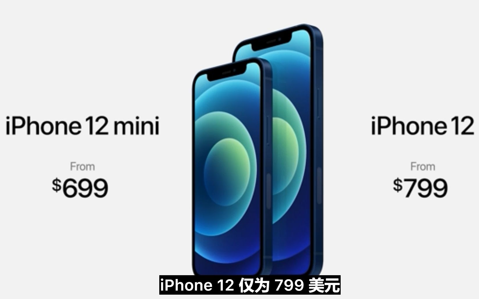 苹果12发布会之iPhone 12 mini、iPhone 12 预售价哔哩哔哩bilibili