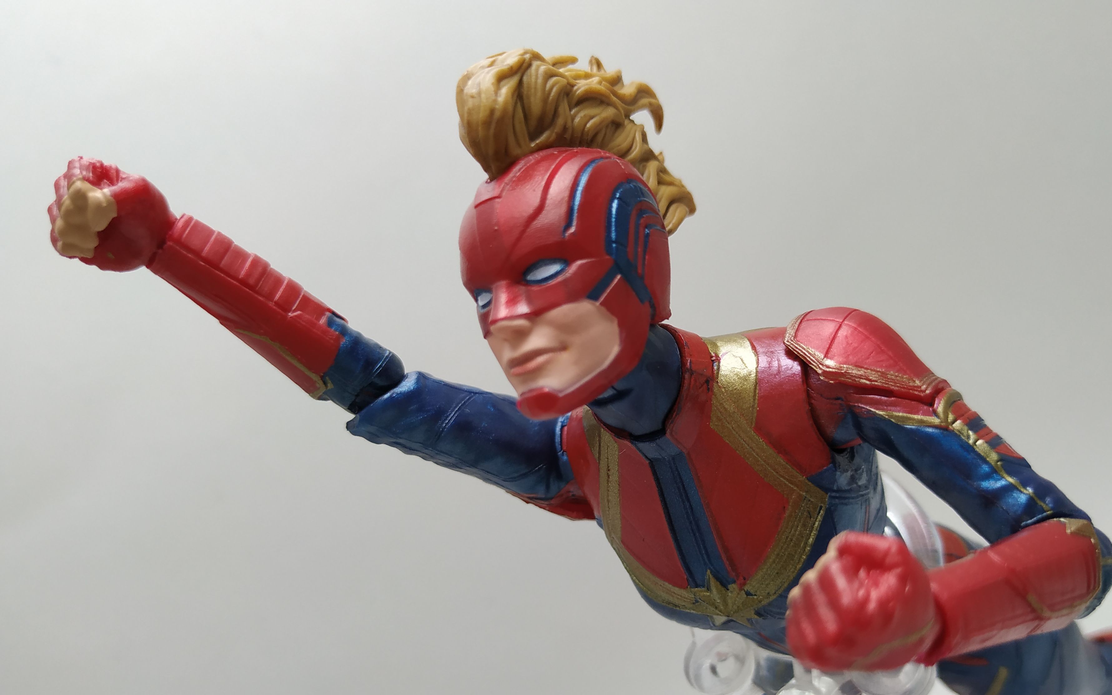 【小叮当玩具分享】11 孩之宝 marvel legends 惊奇队长_哔哩哔哩 (゜