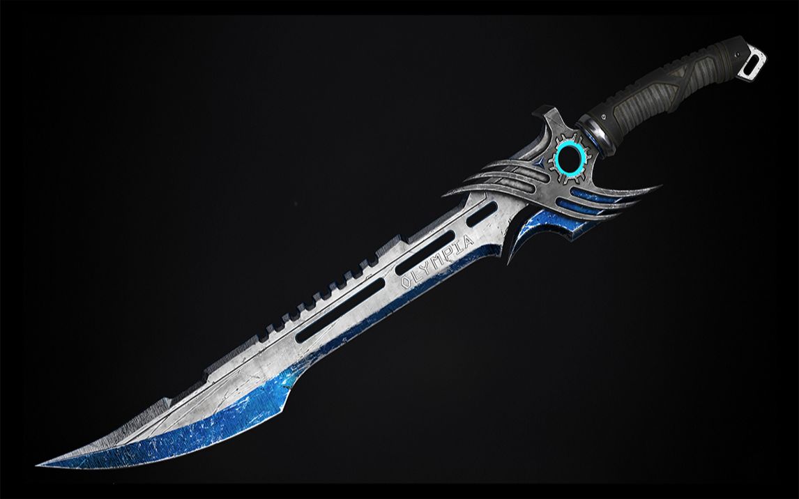 3dmax游戏建模使命召唤刀次世代全流程讲解