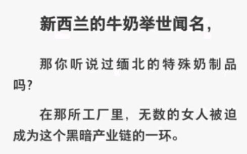 你听过缅北地下奶厂吗?我被迫一次次怀孕,沦为“奶人”……zhihu小说《黑暗生产》哔哩哔哩bilibili