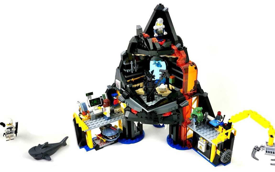 乐高 lego 70631 幻影忍者 加满都魔王火山基地 速拼评测