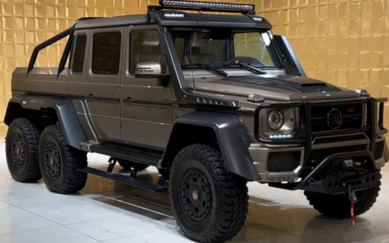 梅赛德斯奔驰g63 amg 6*6,地表最强大g