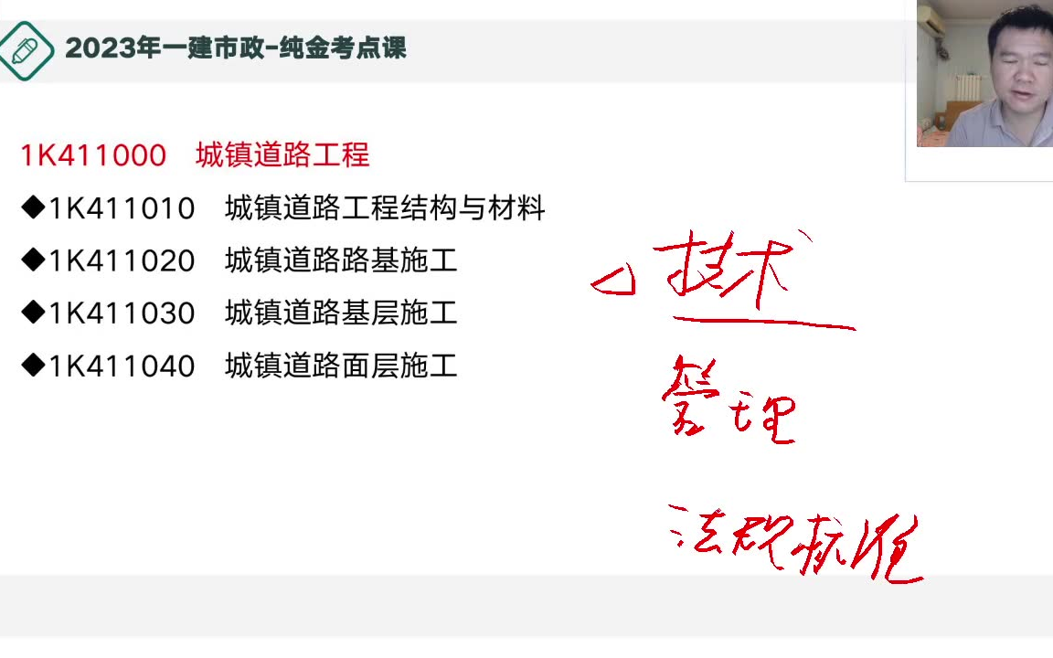 [图]2023年一建市政-特供资源-纯金考点班-甘森（新教材）