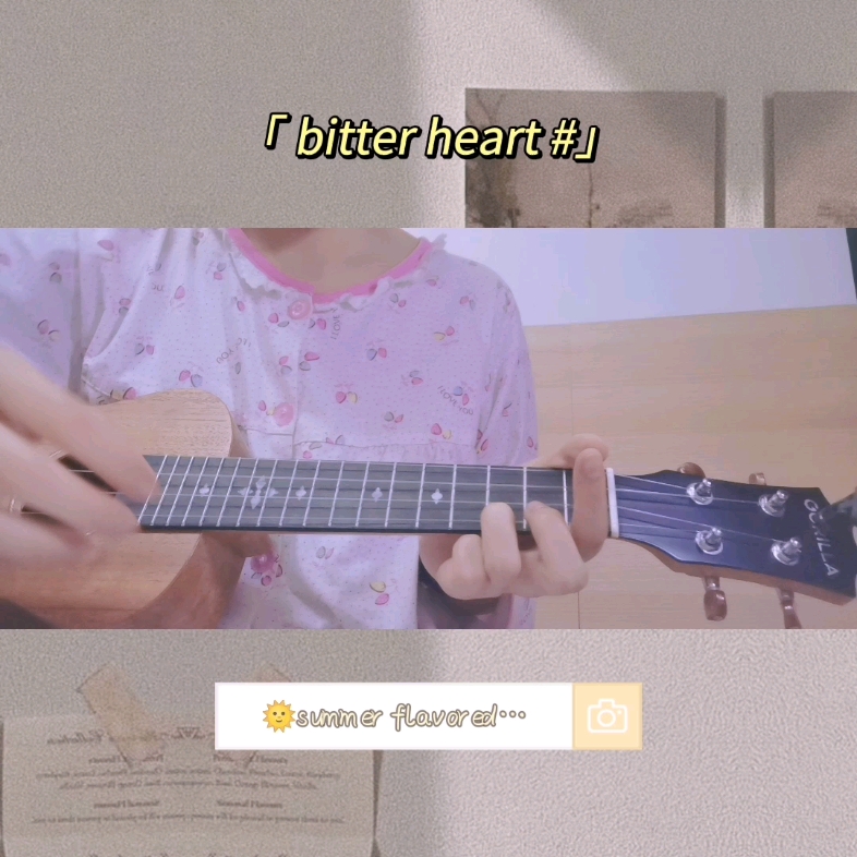 [图]尤克里里翻唱 #bitter heart