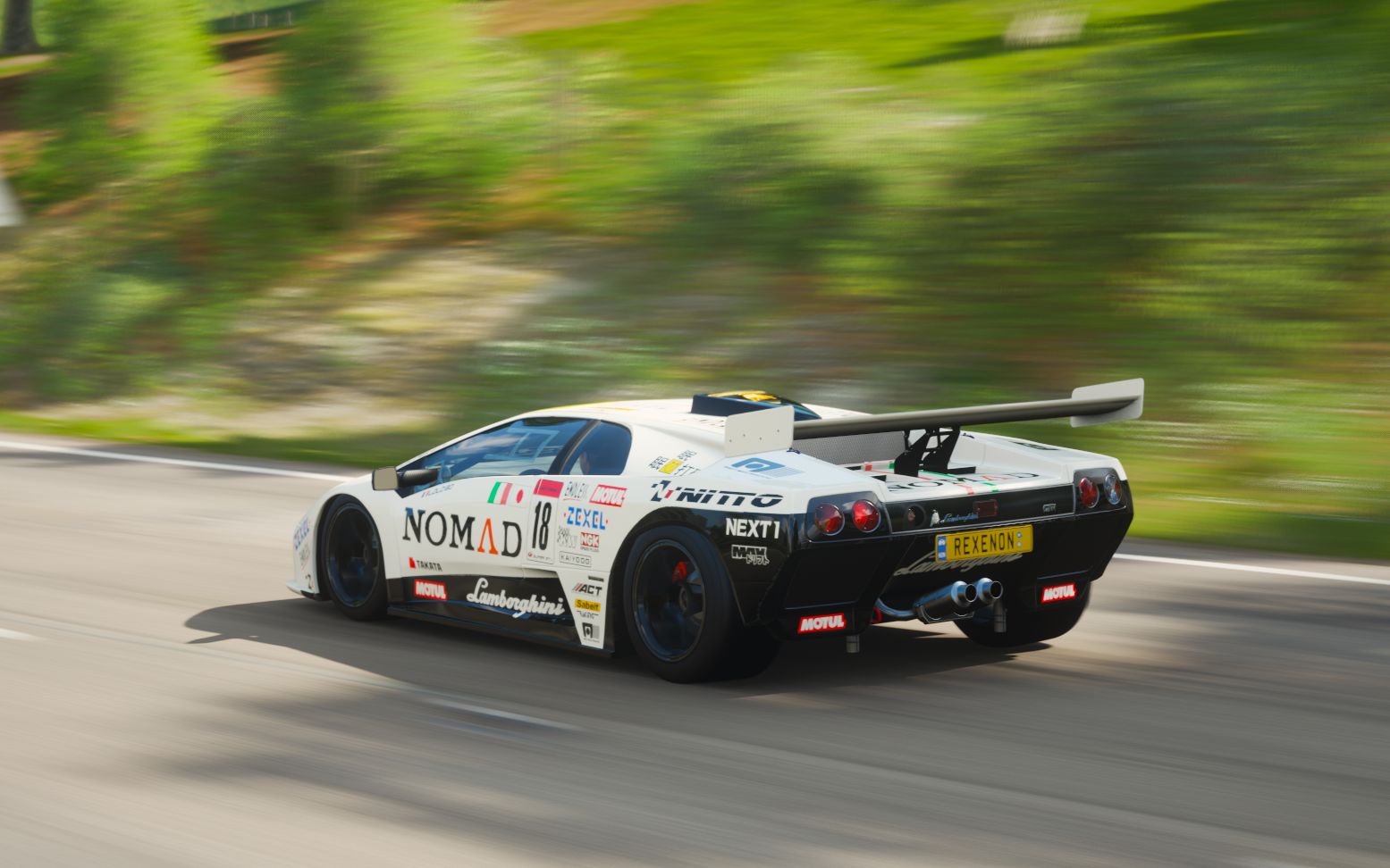 兰博基尼diablo gtr 乐高环岛2分28秒【极限竞速地平线4】_哔哩哔哩