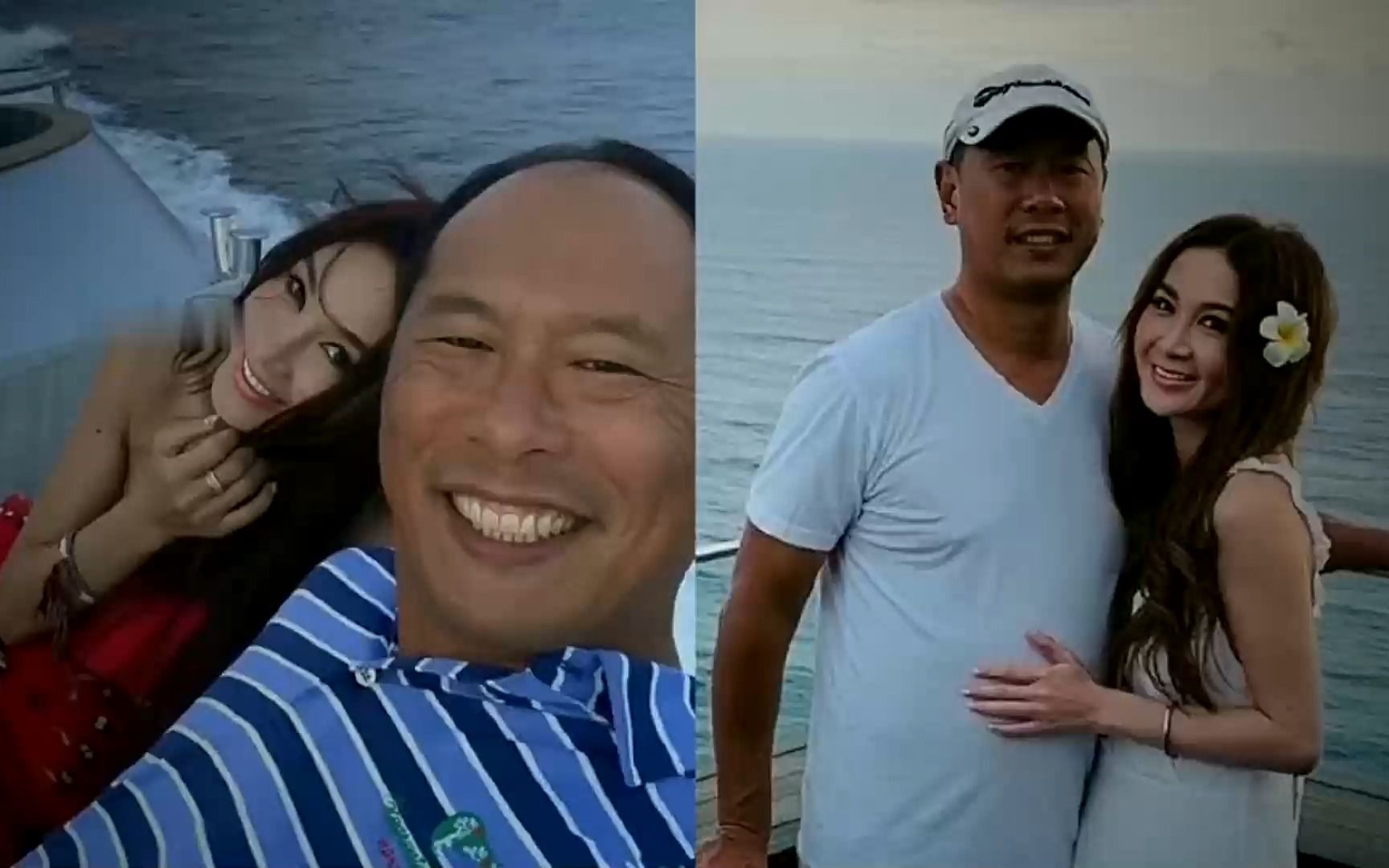 温碧霞老公被摧残成大叔,秃顶黝黑超显老,不复当年帅气模样