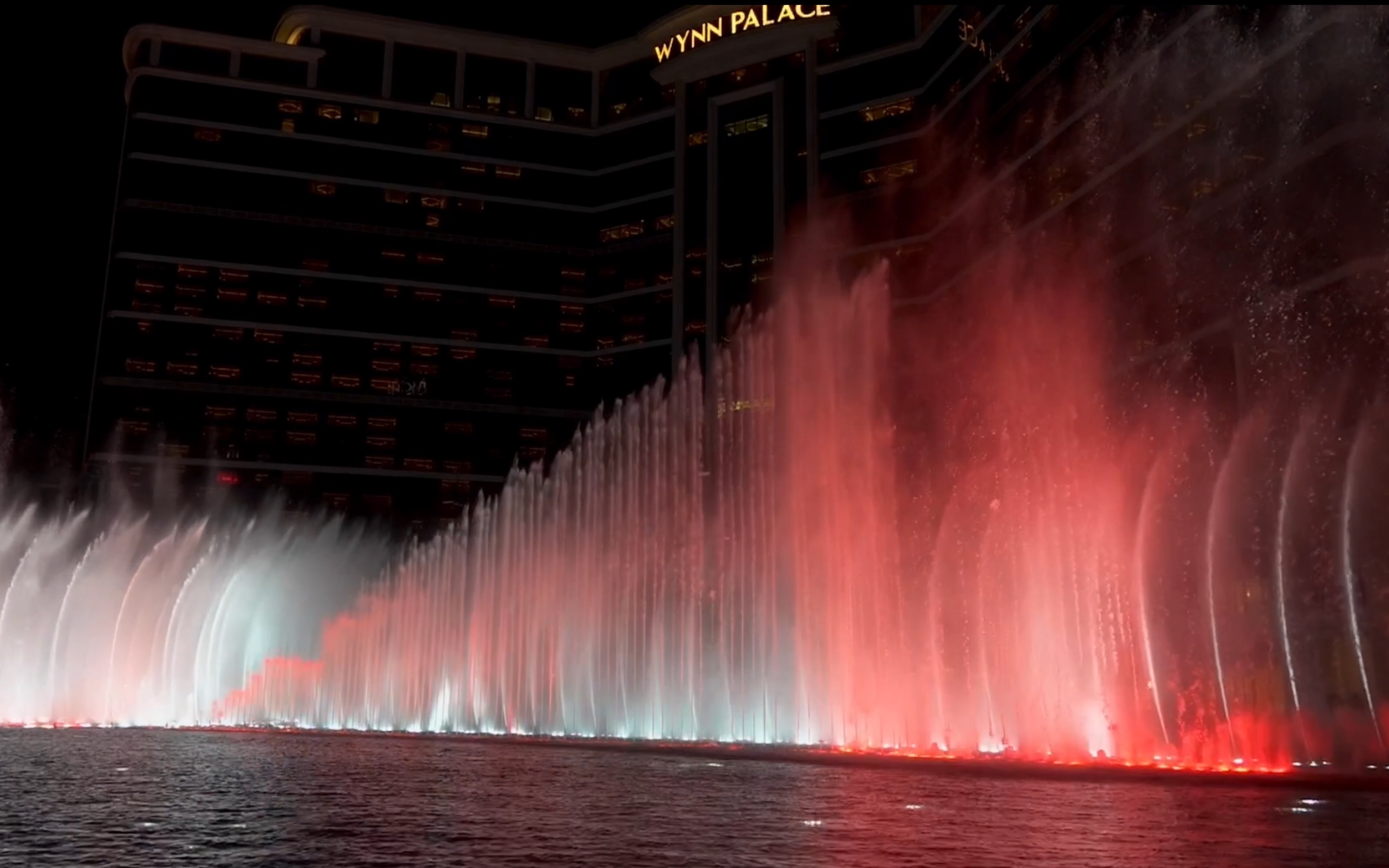 澳门永利皇宫表演湖-我和我的祖国