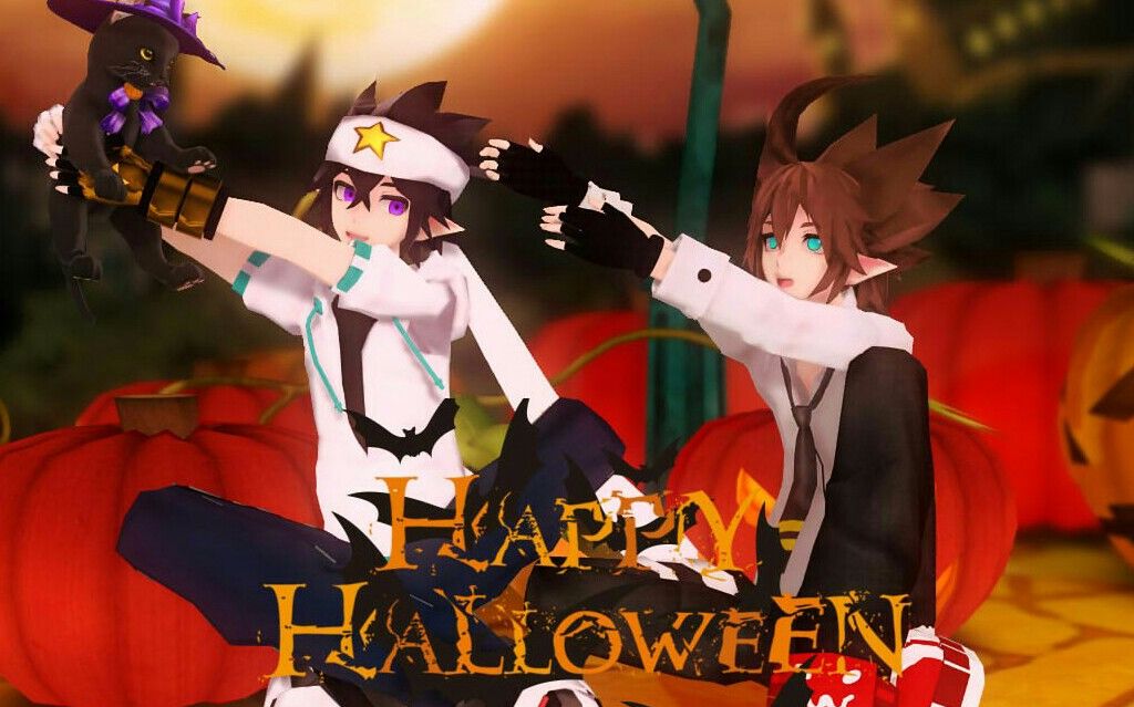 凹凸世界mmdhappyhalloween雷獅安迷修